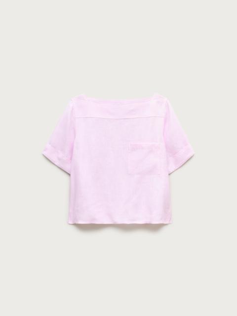 J.CREW Boatneck tee in linen