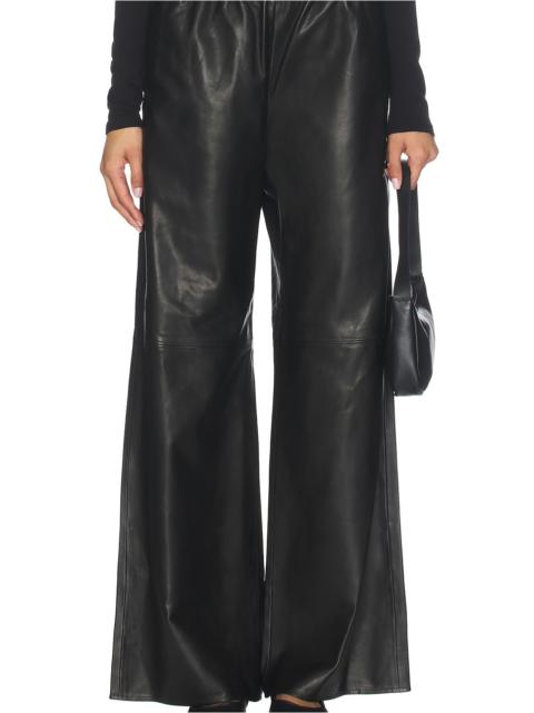 LA LIGNE Leather Colby Pant