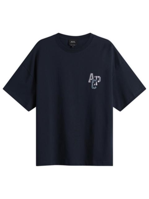 A.P.C. A.P.C. Bruno Applique Logo T-Shirt