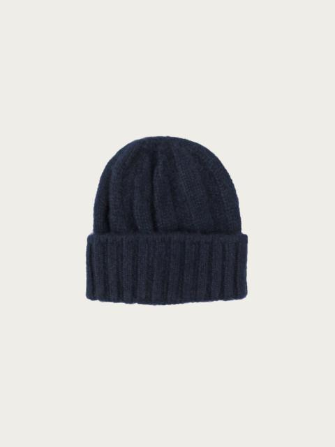 BEAMS PLUS Cashmere Rib Watch Cap - Navy