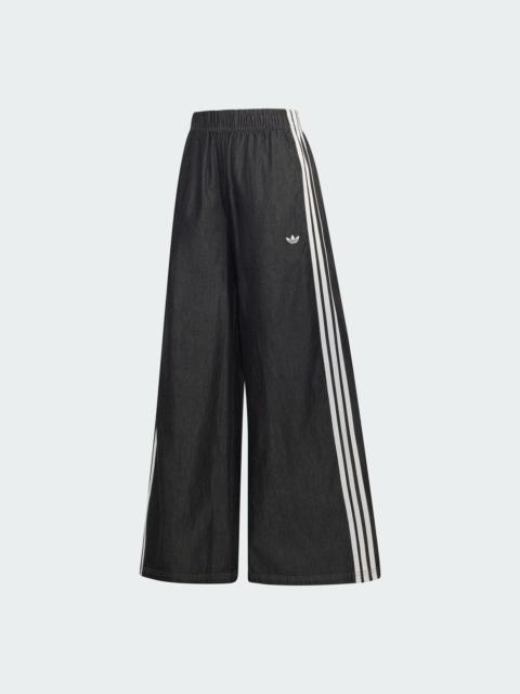 adidas ADIDAS ORIGINALS SUMMER GLOW DENIM WIDE LEG PANTS