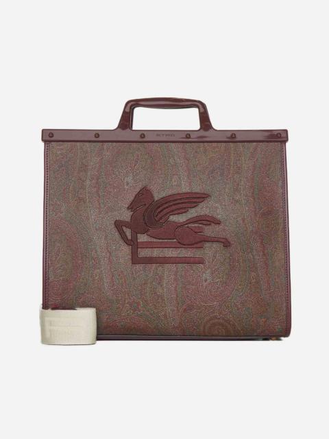 ETRO Shopping Bags Women, Medium Love Trotter bag Bordeaux