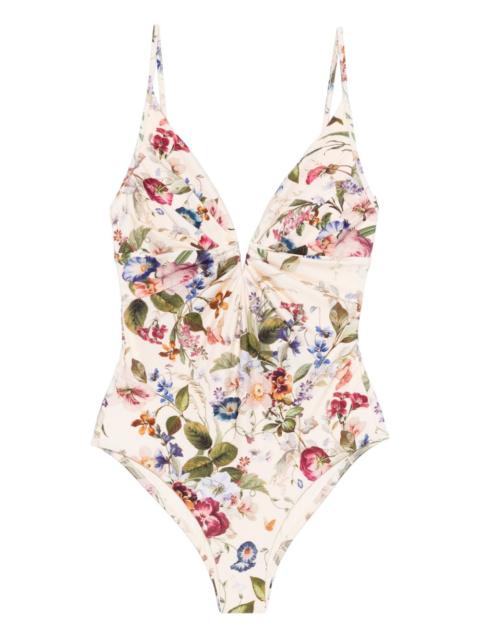 Zimmermann floral-pattern swimsuit