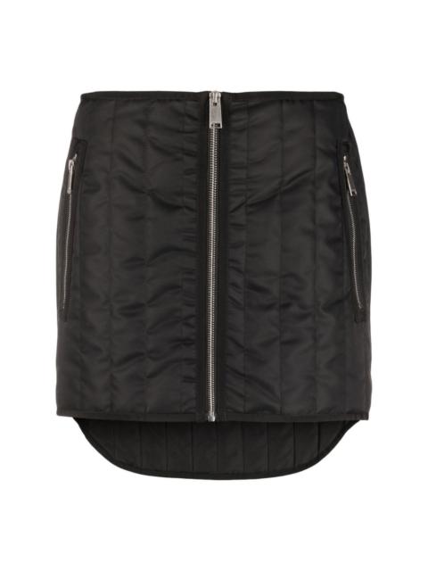 Ex-Ray quilted mini skirt