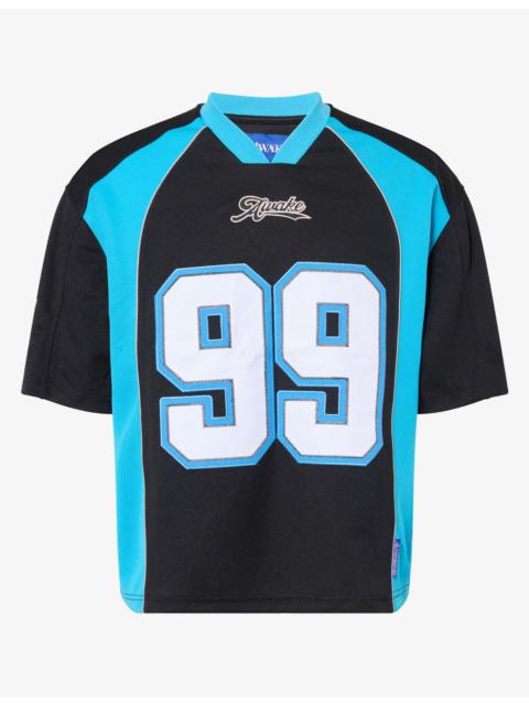 AWAKE NY Script Football Jersey T-Shirt