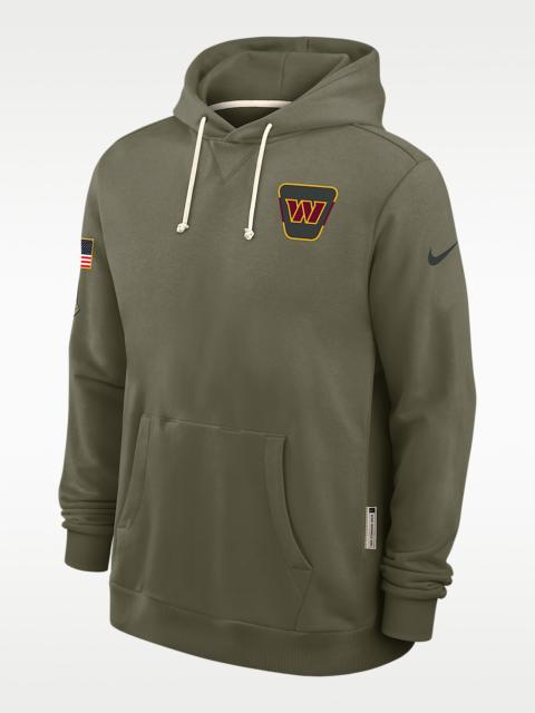Nike Washington Commanders Salute to Service Sideline Dominant Force Men's Nike Dri-FIT NFL Pullover Hood