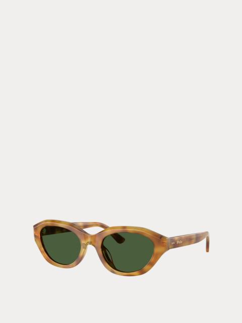 Polo Ralph Lauren Polo Rectangle Cat-Eye Sunglasses