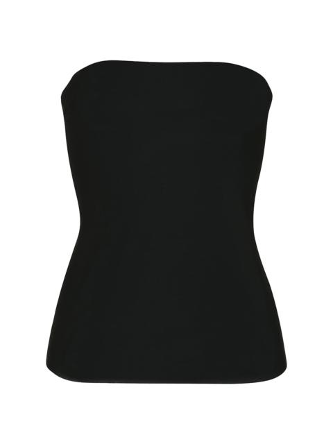 commando Women's Classic Strapless Cami Top - Black