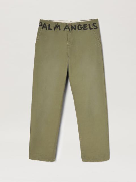 Palm Angels Seasonal Logo Chino Pants