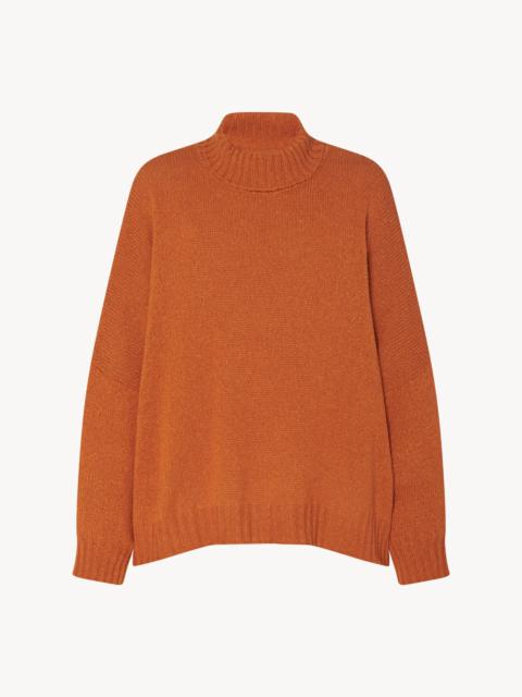 The Row Cobain Top in Wool and Silk