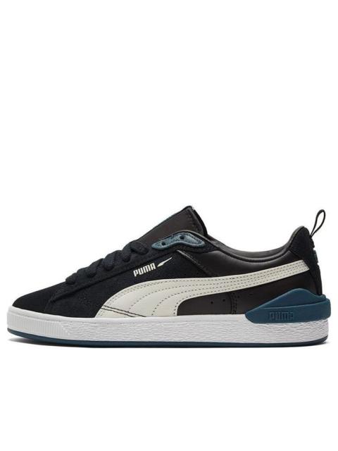 PUMA Unisex Suede Bloc Sneakers Black 384187-01
