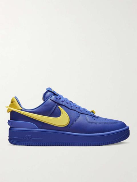 + AMBUSH Air Force 1 Rubber-Trimmed Leather Sneakers