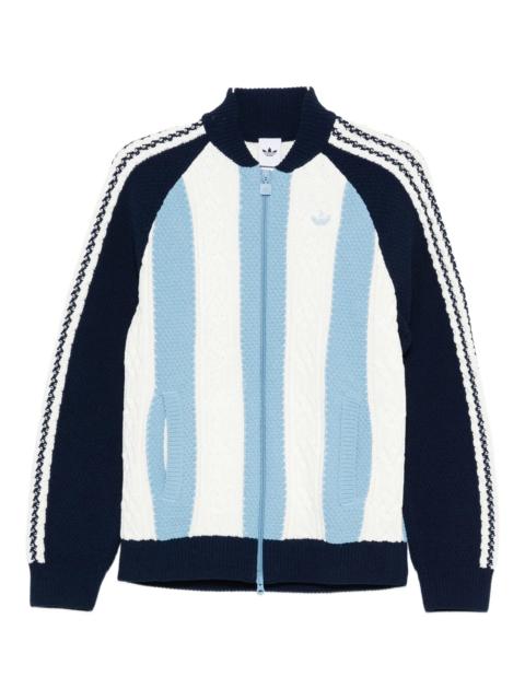 adidas Adidas Archive Striped Zip Cardigan