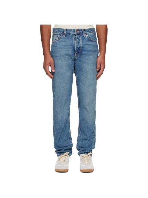 Nudie Jeans Blue Steady Eddie II Jeans