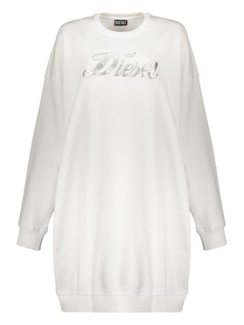 Diesel logo-print mini dress