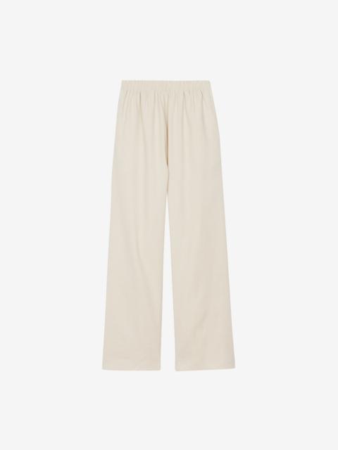 The Frankie Shop Cavert Linen Pants - Sand