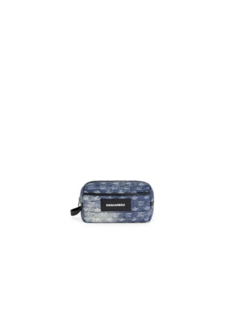DSQUARED2 D2 Monogram beauty case
