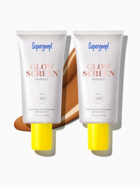 Supergoop Glowscreen SPF 40 - 2 pack