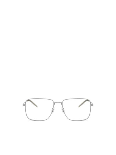 Oliver Peoples rectangle metal frame glasses