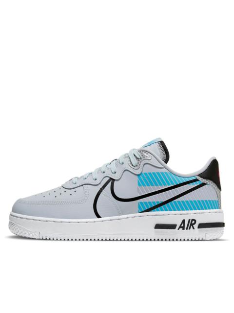 Nike 3M x Air Force 1 React LX 'Pure Platinum Baltic Blue' CT3316-001