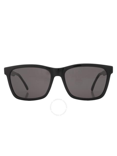 Saint Laurent Black Square Men's Sunglasses SL 318 001 56