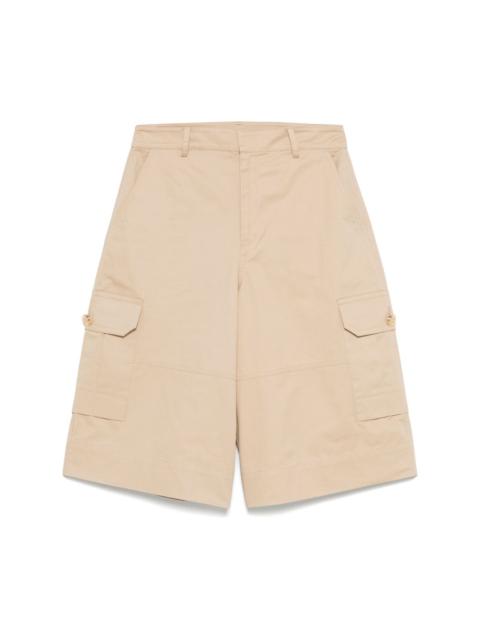 maje cotton cargo shorts