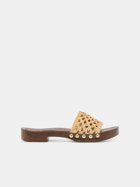 dolce vita SADIE SANDALS TAN RAFFIA