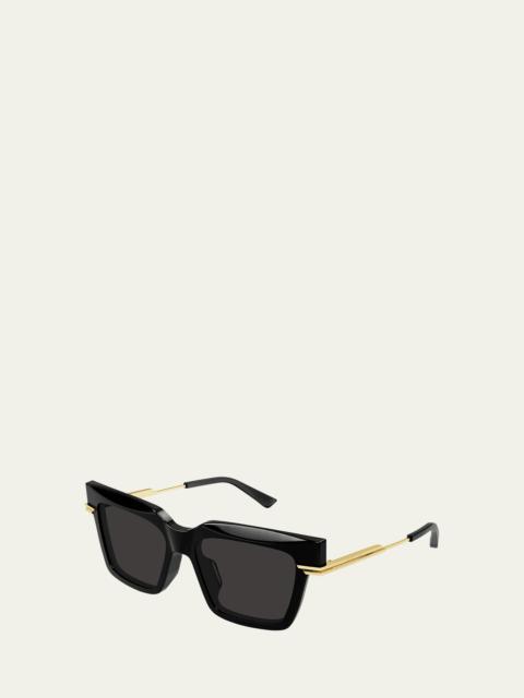 Acetate Cat-Eye Sunglasses