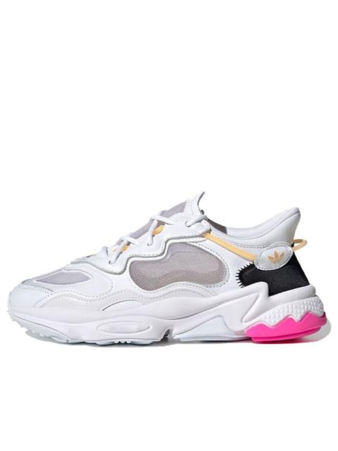 (WMNS) adidas Ozweego Lite 'White Hazy Orange' FX6295