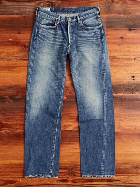 D1879S Natural Indigo x Kakishibu 15oz Aishibuzome Dyed Selvedge