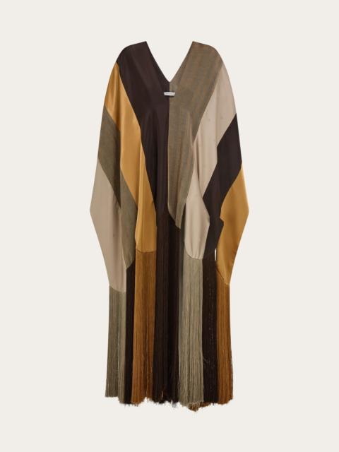 FERRAGAMO Patchwork poncho