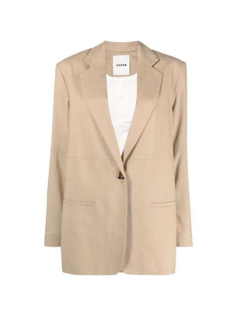 Mercedes single-breasted blazer