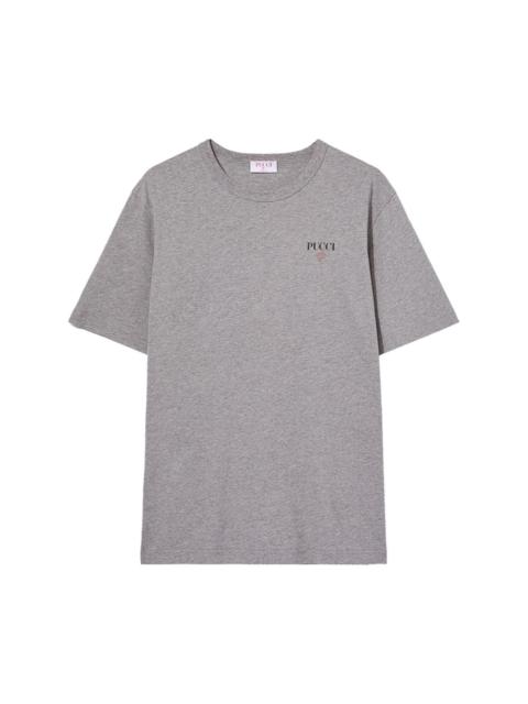 logo-print cotton T-shirt