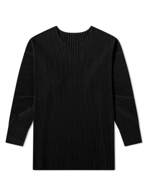 ISSEY MIYAKE Homme Plissé Issey Miyake Pleated Crew Sweatshirt