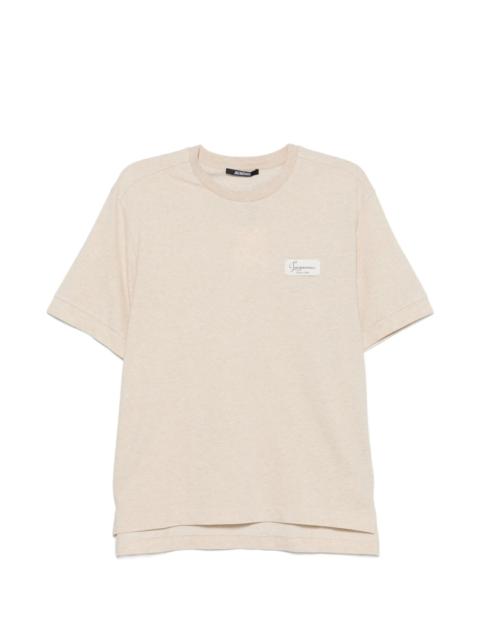 JACQUEMUS Jacquemus Logo-patch T-shirt