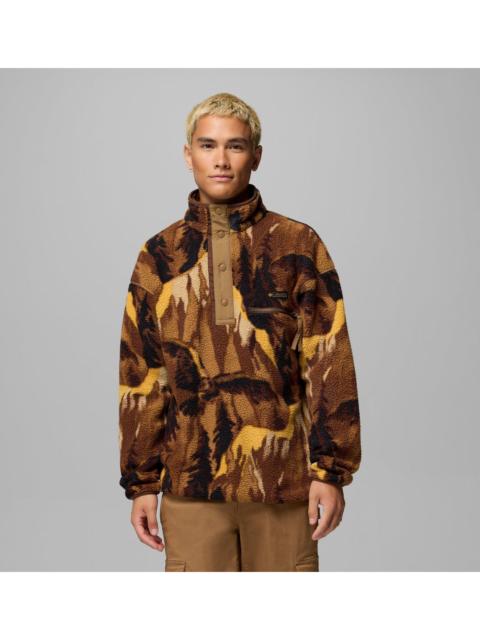 Columbia Men's Helvetia II Printed Half Snap Printed Fleece Pullover
