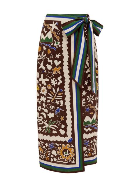 ALÉMAIS Maroc Wrap Skirt