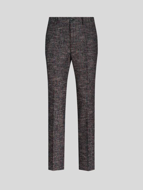 Etro FLAT TROUSERS WITH TUCKS