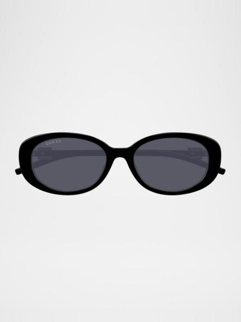 GUCCI Plastic Cat-Eye Sunglasses