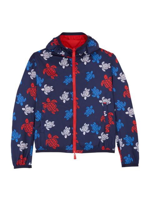 Vilebrequin Men Reversible Windbreaker Micro Rondes des Tortues