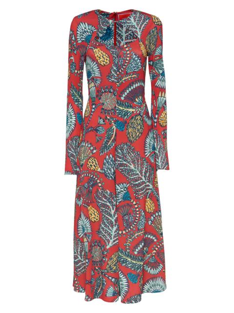 La DoubleJ Women's Farfalla Dress - Red Blue