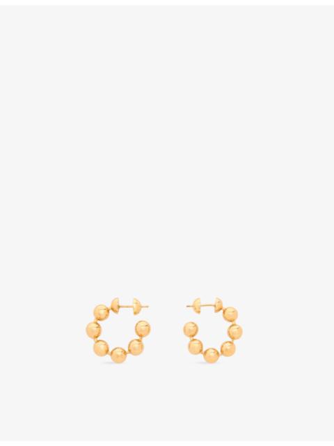 maje Cascade Brass Drop Earrings