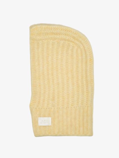 A.P.C. LAURA BALACLAVA - ALPACA-WOOL BLEND BALACLAVA