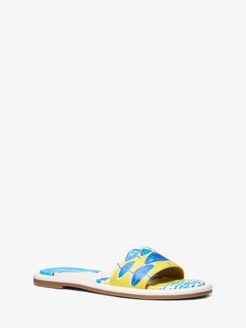 MICHAEL KORS Michael Kors X Christina Zimpel Dana Slide Sandal