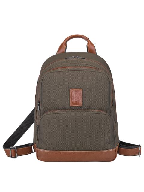 Longchamp Boxford Backpack Brown - Canvas