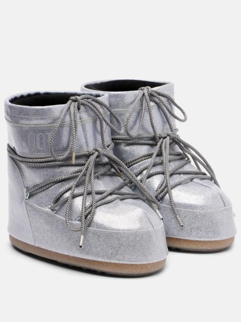 MOON BOOT Icon Low glitter snow boots