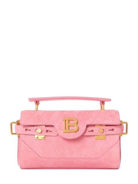 B-buzz 19 embossed suede bag