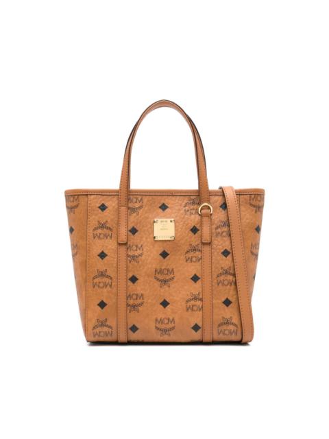 MCM logo-print tote bag