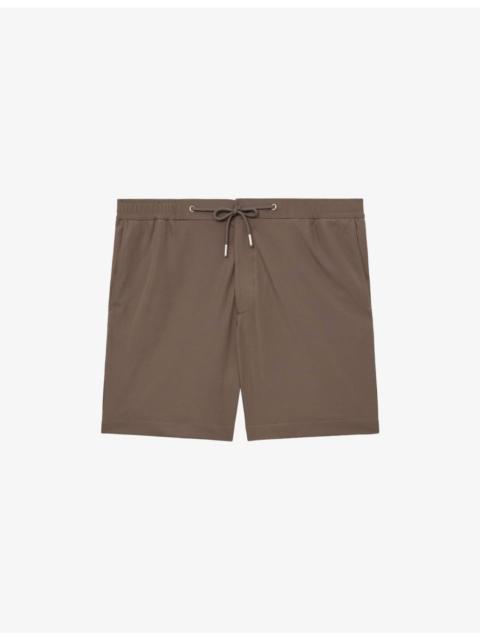REISS Newmark Drawstring-Waist Stretch-Woven Shorts