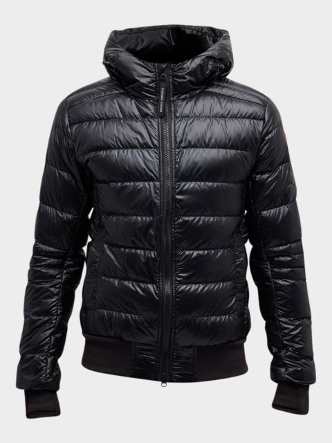 Canada Goose Men's Crofton Hooded Down Bomber Jacket